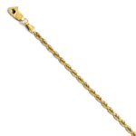 Load image into Gallery viewer, Leslies 14K Yellow Gold 2.5mm Diamond Cut Rope Chain Bracelet  Length 7'' inches
