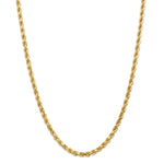 Load image into Gallery viewer, Leslies 14K Yellow Gold 5mm Diamond Cut Rope Chain Necklace  Length 20'' inches
