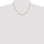 Load image into Gallery viewer, Leslies 14K Yellow Gold 1.8mm Solid Rope Chain Necklace  Length 18'' inches
