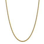 Load image into Gallery viewer, Leslies 14K Yellow Gold 3mm Solid Rope Chain Necklace  Length 20'' inches
