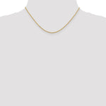 Load image into Gallery viewer, Leslies 14K Yellow Gold 1.3mm Diamond Cut Rope Chain Necklace  Length 18'' inches
