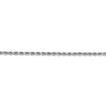 Load image into Gallery viewer, Leslies 14K White Gold 2.5mm Diamond Cut Rope Chain Necklace  Length 18'' inches
