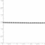 Load image into Gallery viewer, Leslies 14K White Gold 2.5mm Diamond Cut Rope Chain Necklace  Length 18'' inches
