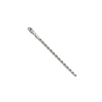 Load image into Gallery viewer, Leslies 14K White Gold 3mm Diamond- cut Rope Chain Necklace  Length 20'' inches
