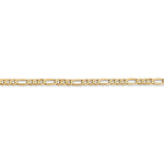 Load image into Gallery viewer, Leslies 14K Yellow Gold 2.75mm Flat Figaro Anklet  Length 10'' inches
