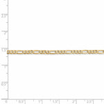 Load image into Gallery viewer, Leslies 14K Yellow Gold 2.75mm Flat Figaro Bracelet  Length 7'' inches
