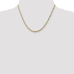 Load image into Gallery viewer, Leslies 14K Yellow Gold 2.75mm Flat Figaro Chain Necklace  Length 18'' inches
