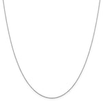 Load image into Gallery viewer, Leslies 14K White Gold Springlock 8R Pendant Rope Necklace  Length 16'' inches
