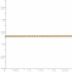 Load image into Gallery viewer, Leslies 14K Yellow Gold Pendant Rope Chain Necklace  Length 16'' inches
