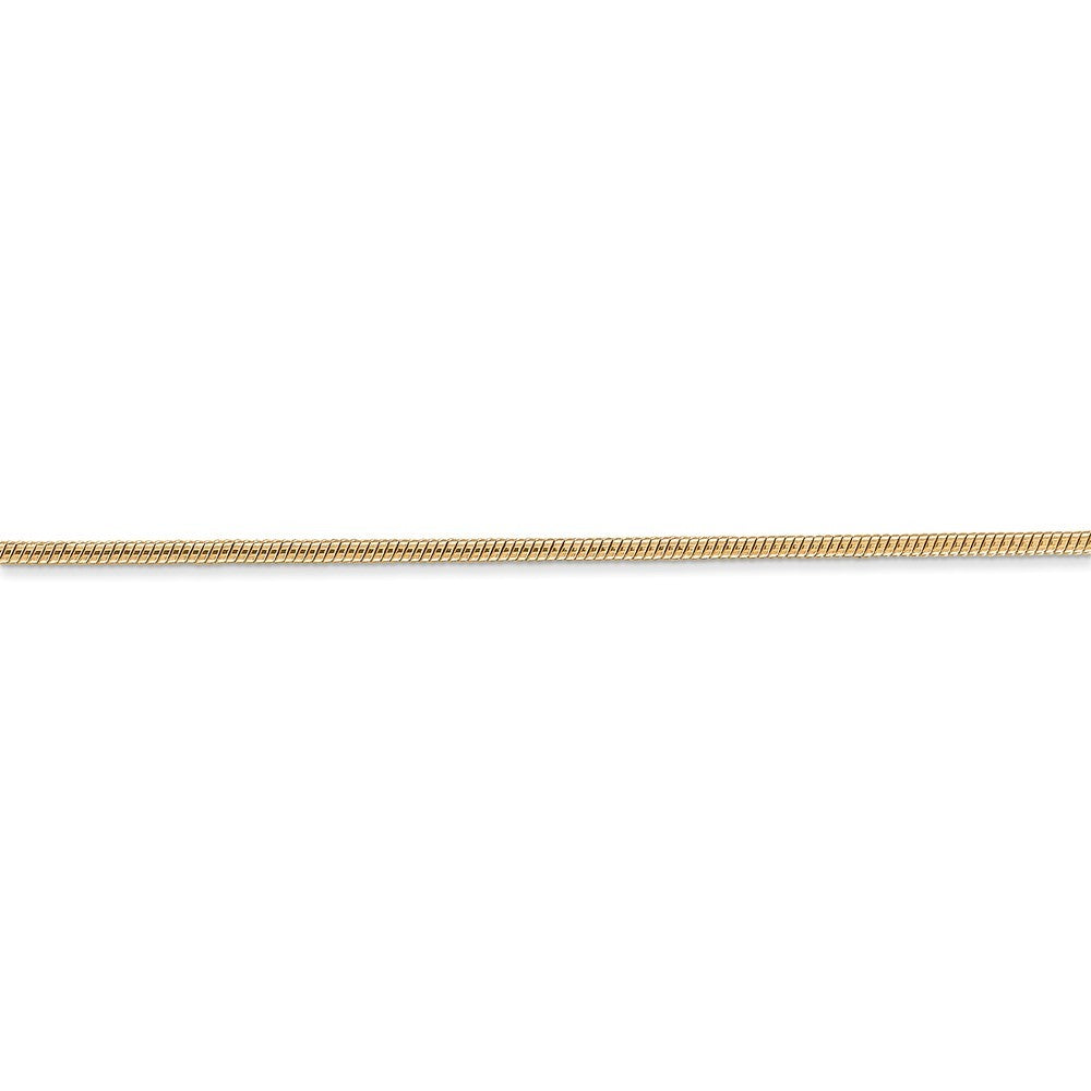Leslies 14K Yellow Gold Snake Chain Necklace  Length 16'' inches