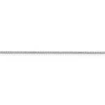 Load image into Gallery viewer, Leslies 14K White Gold Box Chain Necklace  Length 16'' inches
