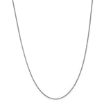 Load image into Gallery viewer, Leslies 14K White Gold Box Chain Necklace  Length 16'' inches
