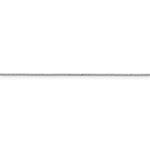 Load image into Gallery viewer, Leslies 14K White Gold Box Chain Necklace  Length 16'' inches
