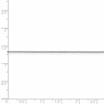 Load image into Gallery viewer, Leslies 14K White Gold Box Chain Necklace  Length 16'' inches
