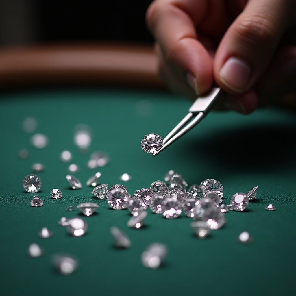 Lab Grown Diamond Cross Shape - Premium Melee for Designers & Jewelers 2.20 and 3.66 Carat VS1/F Clarity Color
