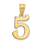 Load image into Gallery viewer, 14K Yellow Gold Polished Number 20 Pendant
