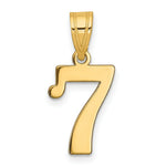 Load image into Gallery viewer, 14K Yellow Gold Polished Number 20 Pendant
