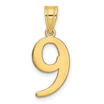 Load image into Gallery viewer, 14K Yellow Gold Polished Number 20 Pendant
