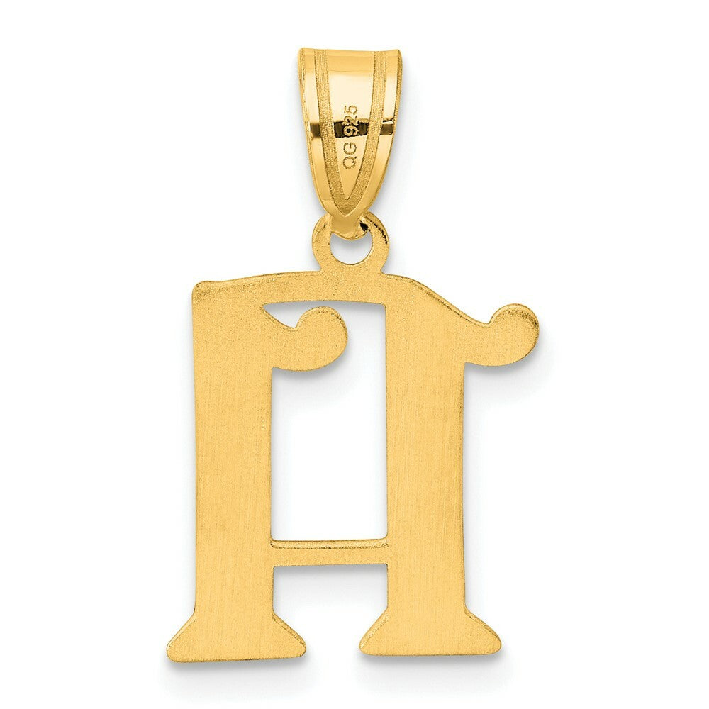 14K Yellow Gold Polished Number 20 Pendant