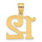 Load image into Gallery viewer, 14K Yellow Gold Polished Number 20 Pendant
