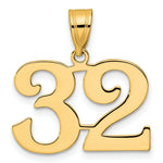 Load image into Gallery viewer, 14K Yellow Gold Polished Number 20 Pendant
