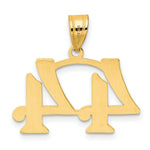 Load image into Gallery viewer, 14K Yellow Gold Polished Number 20 Pendant
