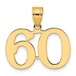Load image into Gallery viewer, 14K Yellow Gold Polished Number 20 Pendant
