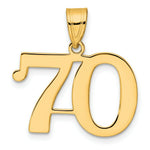 Load image into Gallery viewer, 14K Yellow Gold Polished Number 20 Pendant
