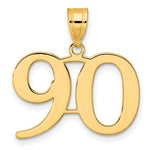 Load image into Gallery viewer, 14K Yellow Gold Polished Number 20 Pendant
