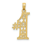 Load image into Gallery viewer, 14K Yellow Gold #1 Sister Charm Pendant
