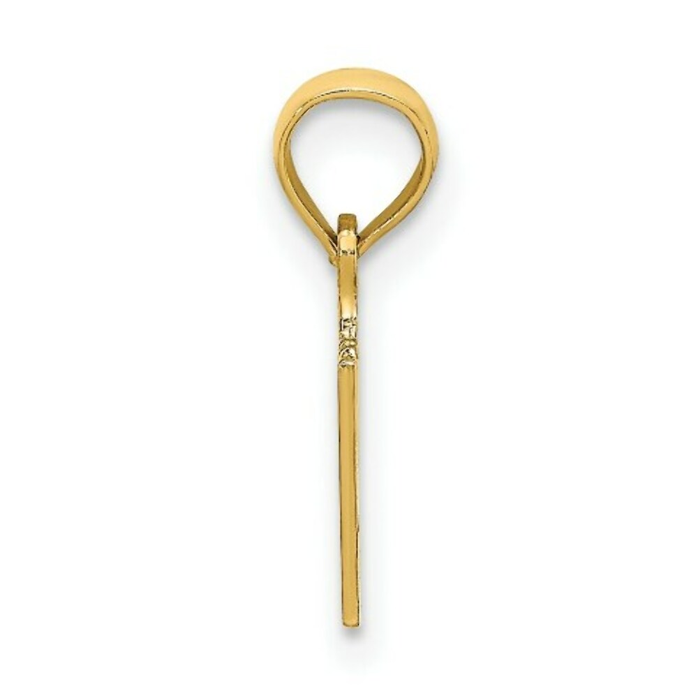 14K Yellow Gold I Heart My Baby Charm Pendant
