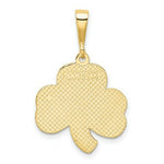 Load image into Gallery viewer, 14K Yellow Gold Trinity Clover Pendant
