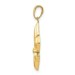 Load image into Gallery viewer, 14K Yellow Gold Medium Fleur-De-Lis Pendant
