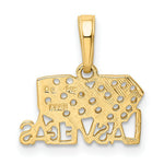 Load image into Gallery viewer, 14K Yellow Gold Las Vegas w/Dice Pendant
