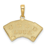 Load image into Gallery viewer, 14K Yellow Gold Aces Playing Cards Pendant
