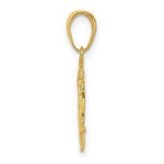 Load image into Gallery viewer, 14K Yellow Gold Cable Car Pendant
