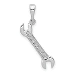 Load image into Gallery viewer, 14K White Gold Wrench Pendant
