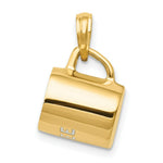 Load image into Gallery viewer, 14K Yellow Gold Enameled Coffee Cup Pendant
