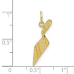 Load image into Gallery viewer, 14K Yellow Gold Brick Trowel Charm

