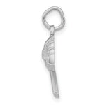 Load image into Gallery viewer, 14K White Gold Fire Department Charm
