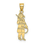 Load image into Gallery viewer, 14K Yellow Gold Fireman With Hose Charm Pendant
