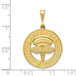 Load image into Gallery viewer, 14K Yellow Gold RN Pendant
