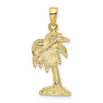 Load image into Gallery viewer, 14K Yellow Gold Palm Tree Pendant
