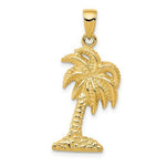 Load image into Gallery viewer, 14K Yellow Gold Palm Tree Pendant
