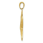 Load image into Gallery viewer, 14K Yellow Gold Diamond-cut StarFish Pendant
