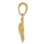 Load image into Gallery viewer, 14K Yellow Gold Crab Pendant
