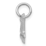 Load image into Gallery viewer, 14K White Gold Hammerhead Shark Charm
