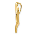 Load image into Gallery viewer, 14K Yellow Gold Whale Tail Slide
