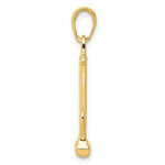 Load image into Gallery viewer, 14K Yellow Gold Navy Anchor Pendant
