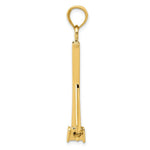 Load image into Gallery viewer, 14K Yellow Gold Moveable Anchor Pendant

